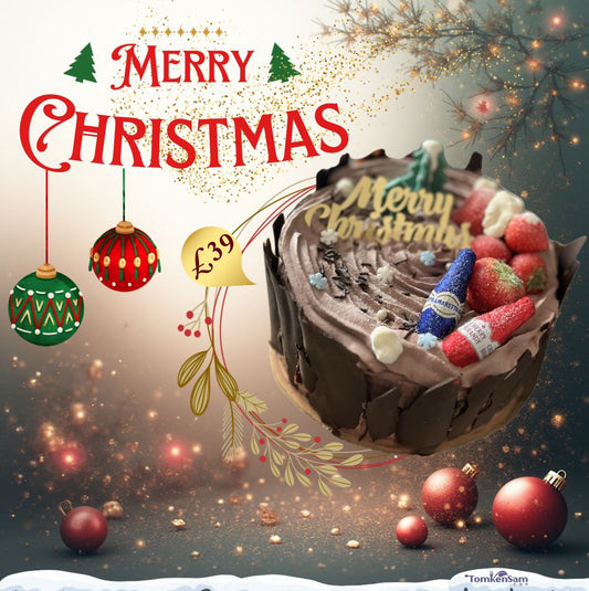 「特濃朱古力」聖誕蛋糕 Choco Christmas Cake
